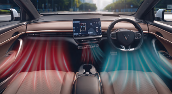 VinFast VF6 Piano-Inspired Gear Selector